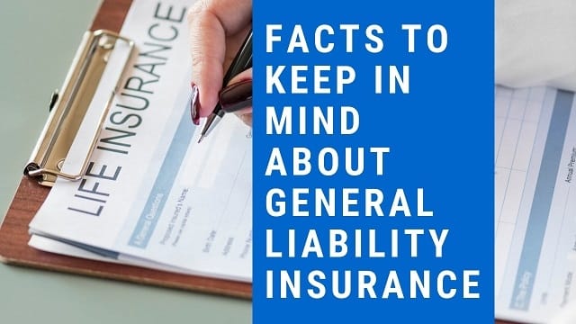 GENERAL LIABILITY INSURANCE