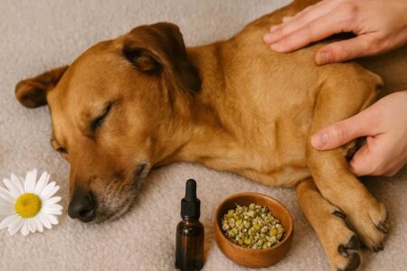 Natural dog pain relief at home using safe remedies